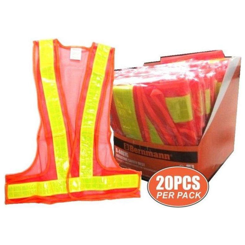 Bernmann B-4407G Reflective Safety Vest | Bernmann by KHM Megatools Corp. Bernmann B-4407G Reflective Safety Vest | Bernmann by KHM Megatools Corp.
